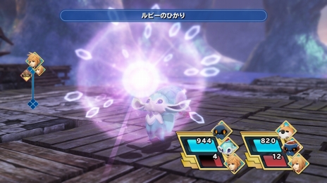 画像ギャラリー No.032のサムネイル画像 / 「WORLD OF FINAL FANTASY」にFF13のスノウとシヴァ，FF4のリディア，FF7のティファが登場。ココロクエストや闘技場，ステージやミラージュの新情報も