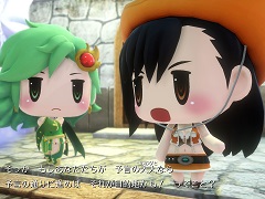 「WORLD OF FINAL FANTASY」にFF13のスノウとシヴァ，FF4のリディア，FF7のティファが登場。ココロクエストや闘技場，ステージやミラージュの新情報も