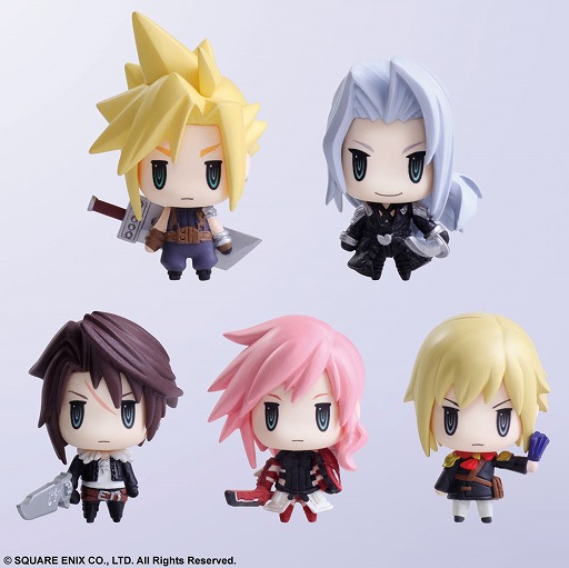 画像ギャラリー No.013のサムネイル画像 / 「WORLD OF FINAL FANTASY」,ヒナチョコボやサボテン車掌などのフィギュアが予約開始
