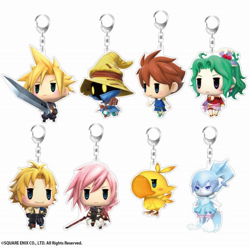 画像ギャラリー No.001のサムネイル画像 / 「FF」のキャラクターがビッグアクリルキーホルダーで登場。予約受付がスタート