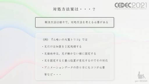 画像ギャラリー No.036のサムネイル画像 / ［CEDEC 2021］ワンダと巨像，人喰いの大鷲トリコの開発で培われた，“実在感溢れる”巨大キャラクターのアニメーション制作