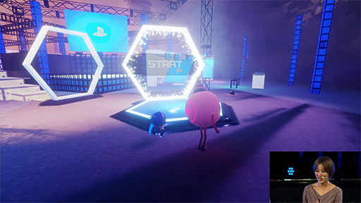 画像ギャラリー No.014のサムネイル画像 / ［TGS 2018］簡単操作で自分なりのゲームを作れる「Dreams Universe」に期待！ 実際に対戦レースを作ってみせたステージイベントをレポート