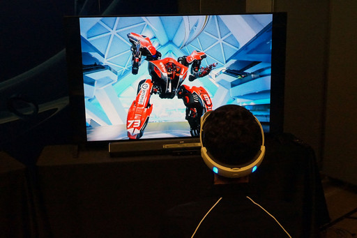 画像ギャラリー No.003のサムネイル画像 / ［TGS 2016］「RIGS」の重量級リグ“センチネル”やVR初心者に向けた操作や描画のコンフィグが公開。メディア向けプレゼンの模様をレポート