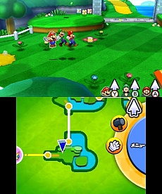 画像ギャラリー No.008のサムネイル画像 / 「マリオ＆ルイージRPG ペーパーマリオMIX」の最新情報が公開。マリオ，ルイージ，ペーパーマリオの3人協力アクションでステージを進め