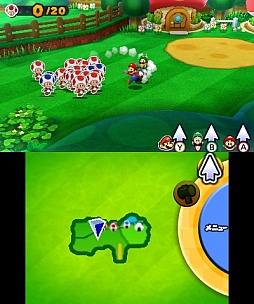 画像ギャラリー No.018のサムネイル画像 / 「マリオ＆ルイージRPG ペーパーマリオMIX」の最新情報が公開。マリオ，ルイージ，ペーパーマリオの3人協力アクションでステージを進め
