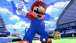 画像ギャラリー No.010のサムネイル画像 / ［E3 2015］マリオが“エアケイ”を放つ!?　ジャンプショットと巨大化が勝負の鍵を握る「マリオテニス ウルトラスマッシュ」をプレイ