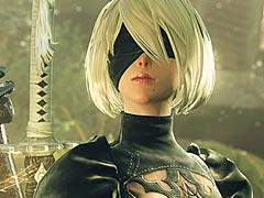 「ニーア」シリーズ最新作のタイトル名は「NieR Automata」（ニーア オートマタ）。主人公「2B」のアクションを確認できるトレイラーが公開
