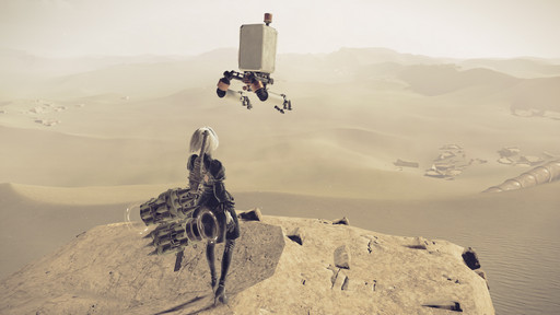 画像ギャラリー No.005のサムネイル画像 / ［E3 2016］「NieR：Automata」はプラチナゲームズ節の効いたハイスピードなアクションがウリ。開発スタッフによるプレゼンテーションレポート