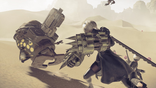 画像ギャラリー No.006のサムネイル画像 / ［E3 2016］「NieR：Automata」はプラチナゲームズ節の効いたハイスピードなアクションがウリ。開発スタッフによるプレゼンテーションレポート