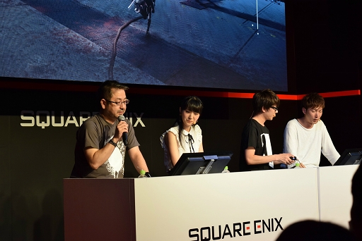 画像ギャラリー No.001のサムネイル画像 / ［TGS 2016］「NieR：Automata」のステージイベントをレポート。体験版配信や限定版の発表，ゲーム初心者でも楽しめる「オートモード」の実機プレイも