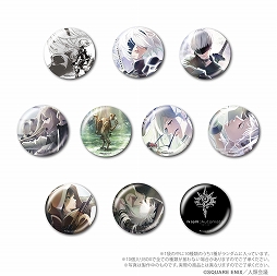 画像ギャラリー No.008のサムネイル画像 / アニメ「NieR:Automata Ver1.1a」のアクリルスタンド/アクリルキーホルダー(3種),カンバッジ(10個入りBOX 2種)が7月29日に発売決定