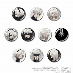 画像ギャラリー No.009のサムネイル画像 / アニメ「NieR:Automata Ver1.1a」のアクリルスタンド/アクリルキーホルダー(3種),カンバッジ(10個入りBOX 2種)が7月29日に発売決定