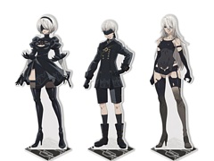 アニメ「NieR:Automata Ver1.1a」のアクリルスタンド/アクリルキーホルダー（3種），カンバッジ（10個入りBOX 2種）が7月29日に発売決定