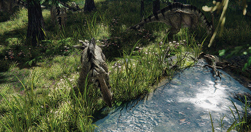 画像ギャラリー No.006のサムネイル画像 / ［E3 2015］VR専用ゲーム「Robinson: The Journey」を発表したCrytek。その土台となった技術デモ「Back to Dinosaur Island 2」を体験してみた