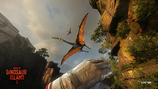 画像ギャラリー No.011のサムネイル画像 / ［E3 2015］VR専用ゲーム「Robinson: The Journey」を発表したCrytek。その土台となった技術デモ「Back to Dinosaur Island 2」を体験してみた