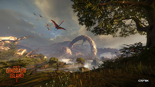 画像ギャラリー No.014のサムネイル画像 / ［E3 2015］VR専用ゲーム「Robinson: The Journey」を発表したCrytek。その土台となった技術デモ「Back to Dinosaur Island 2」を体験してみた