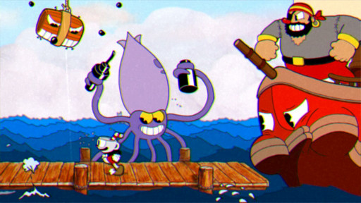 画像ギャラリー No.007のサムネイル画像 / ［E3 2015］1930年代風カートゥーンそのままの世界が広がる「Cuphead」。かわいいグラフィックスの裏には超高難度のゲームが隠れていた