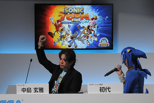 画像ギャラリー No.012のサムネイル画像 / ［TGS 2016］「ソニックトゥーン ファイアー＆アイス」のステージイベントが開催。「Sonic Mania」の2017年春発売も明らかに