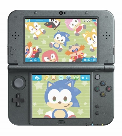 画像ギャラリー No.001のサムネイル画像 / 「ソニック」生誕25周年を記念したニンテンドー3DSのテーマ第2弾が配信開始