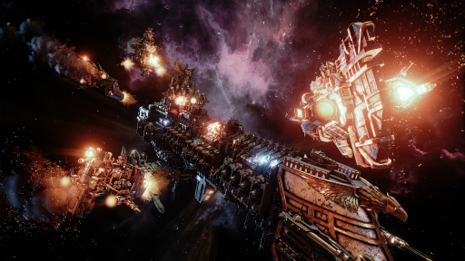 画像ギャラリー No.003のサムネイル画像 / 巨大戦艦の迫力ある攻防が楽しめる「Battlefleet Gothic: Armada」のローンチトレイラーが公開