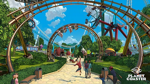 画像ギャラリー No.003のサムネイル画像 / ［E3 2015］Frontier Developmentsのテーマパーク建設シミュレーション「Planet Coaster」が発表
