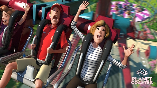 画像ギャラリー No.001のサムネイル画像 / 思い思いのテーマパークを制作できる「Planet Coaster」のアルファ版トレイラーが公開