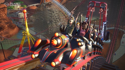 画像ギャラリー No.002のサムネイル画像 / テーマパーク運営シミュレーションゲームの新作,「Planet Coaster」が本日発売
