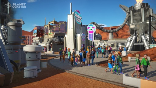 画像ギャラリー No.004のサムネイル画像 / テーマパーク運営シミュレーションゲームの新作,「Planet Coaster」が本日発売