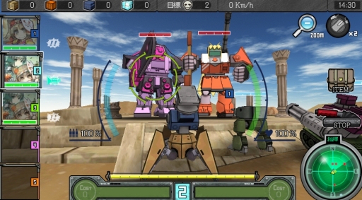 画像ギャラリー No.006のサムネイル画像 / メカのカスタマイズ&RTS風の戦略ゲームが男心をくすぐる「はがねオーケストラ」プレイインプレッション