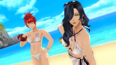画像ギャラリー No.024のサムネイル画像 / サクヤのオトナな魅力に迫る「GOD EATER OFF SHOT<サクヤ編>」。水着ショット満載の“バカンス編”スクリーンショットも公開