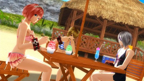画像ギャラリー No.027のサムネイル画像 / サクヤのオトナな魅力に迫る「GOD EATER OFF SHOT<サクヤ編>」。水着ショット満載の“バカンス編”スクリーンショットも公開