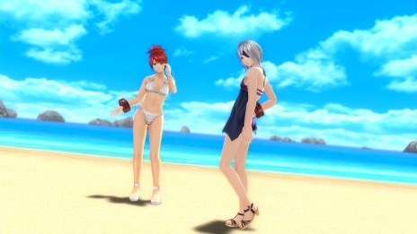 画像ギャラリー No.036のサムネイル画像 / サクヤのオトナな魅力に迫る「GOD EATER OFF SHOT<サクヤ編>」。水着ショット満載の“バカンス編”スクリーンショットも公開