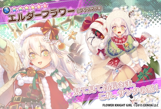 画像ギャラリー No.004のサムネイル画像 / 「FLOWER KNIGHT GIRL」，クリスマスイベント「想いは聖なる樹の下で」を開催。新キャラクターの登場も