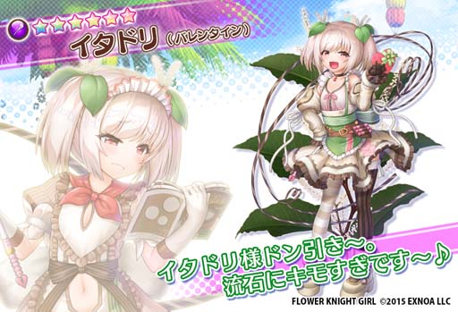 画像ギャラリー No.008のサムネイル画像 / 「FLOWER KNIGHT GIRL」アップデート，イベント“ほろにが哀愁バレンタイン”開催中