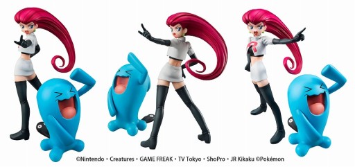 画像ギャラリー No.001のサムネイル画像 / アニメ「ポケモン」から，ロケット団のムサシ＆ソーナンスがフィギュアに