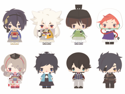 画像ギャラリー No.009のサムネイル画像 / デフォルメキャラシリーズ「こえだらいず」に「あんスタ」「刀剣乱舞」「進撃の巨人」の新商品が登場。予約受付中