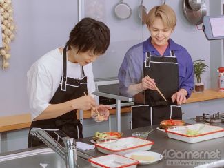 画像ギャラリー No.008のサムネイル画像 / 「あんスタ!!」CAFE CINNAMON ニキズキッチン第6回収録現場に潜入レポート。山口智広さん&伊藤マサミさんがグラタンを作る!