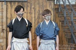 画像ギャラリー No.014のサムネイル画像 / 「あんスタ!!」配信番組「CAFE CINNAMON ニキズキッチン」第7回収録現場に潜入レポート。餅つき&おもちピザに挑戦!