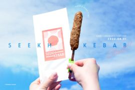 画像ギャラリー No.031のサムネイル画像 / 「あんスタ!!」配信番組「CAFE CINNAMON ニキズキッチン」第11回収録現場に潜入レポート。7珍味があんさんぶるしたシークカバブをつくる