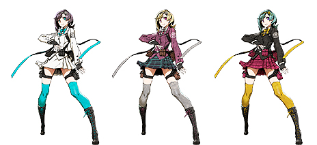 画像ギャラリー No.005のサムネイル画像 / 「セブンスドラゴンIII code：VFD」，東京（現代）の4職業16外見（×カラバリ3種）とそのスキルが公開