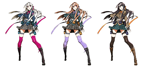 画像ギャラリー No.006のサムネイル画像 / 「セブンスドラゴンIII code：VFD」，東京（現代）の4職業16外見（×カラバリ3種）とそのスキルが公開