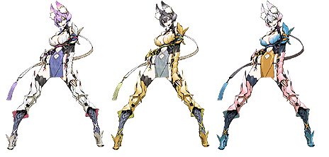 画像ギャラリー No.005のサムネイル画像 / 「セブンスドラゴンIII code：VFD」，アトランティス（過去）とエデン（未来）の4職業16外見（カラバリ3種）がスキルと共に公開