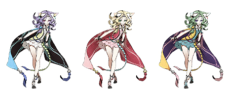 画像ギャラリー No.012のサムネイル画像 / 「セブンスドラゴンIII code：VFD」，アトランティス（過去）とエデン（未来）の4職業16外見（カラバリ3種）がスキルと共に公開