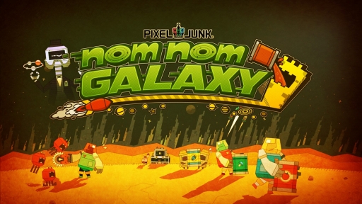画像ギャラリー No.001のサムネイル画像 / オンラインマルチ機能対応。PS4版「Nom Nom Galaxy」が本日配信開始