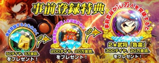 画像ギャラリー No.002のサムネイル画像 / 「激闘！三国英雄伝」が事前登録キャンペーンを開始。豪華声優陣も公開