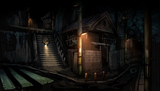 画像ギャラリー No.002のサムネイル画像 / テーマは「夜闇に潜む恐怖」。夜の街を少女が一人でさまようPS Vita用探索型アクション「夜廻」が10月29日に発売