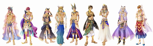 画像ギャラリー No.004のサムネイル画像 / 「ケモ彼！」，古代エジプト風の世界観で禁断の恋に酔いしれる完全パロディなイベントを開催