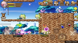 画像ギャラリー No.033のサムネイル画像 / 「メイプルストーリーポケット」初期3キャラクターの特徴や操作感をチェック。“スタミナ”の概念がないアクションRPG