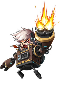 画像ギャラリー No.006のサムネイル画像 / 「メイプルストーリーポケット」に新キャラクター“メカニック”が登場