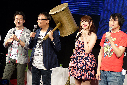 画像ギャラリー No.003のサムネイル画像 / ［TGS 2015］堀井雄二氏が直々にアレフガルドの作り方を解説。「ドラゴンクエストビルダーズ」のスペシャルトークショウレポート